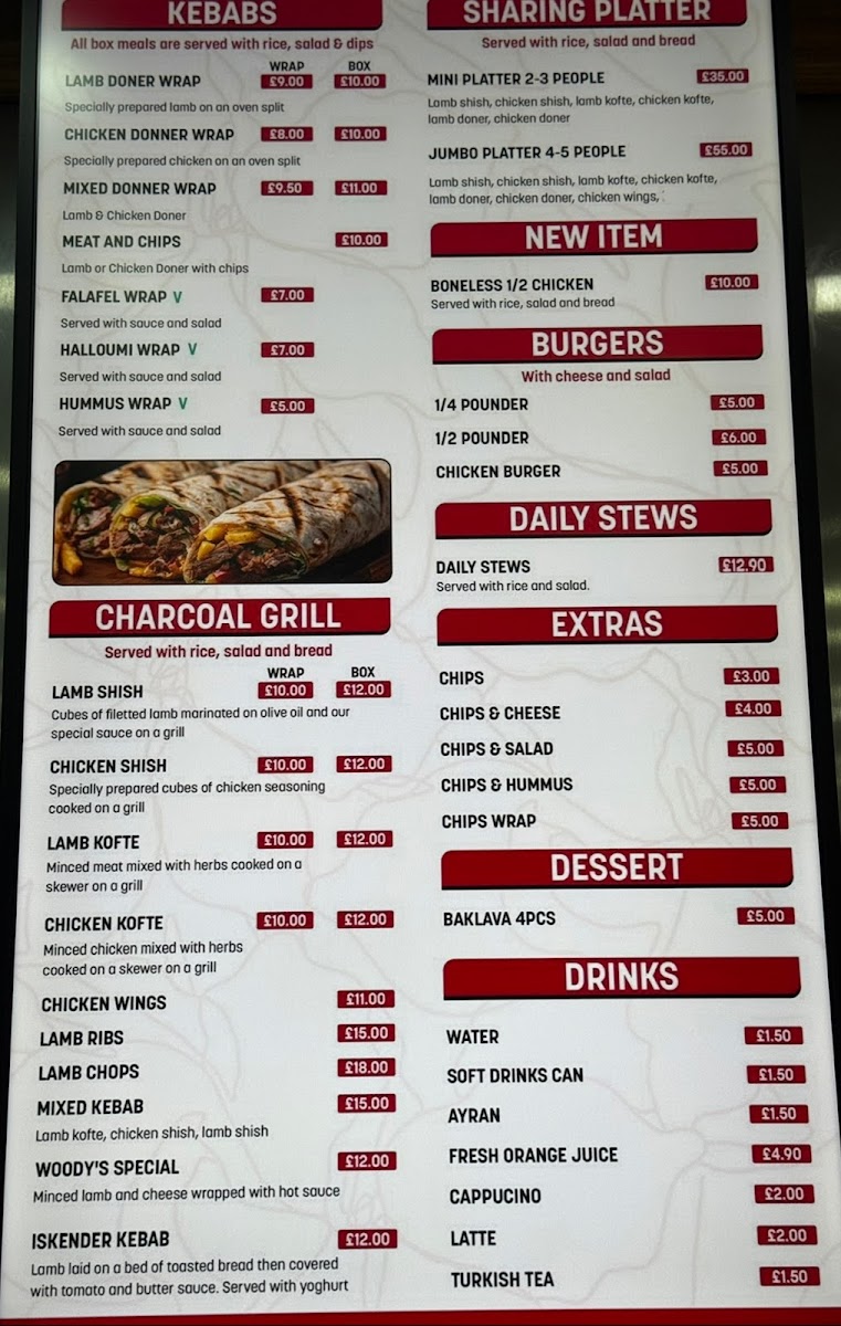 Woody Charcoal Menu - Image 2